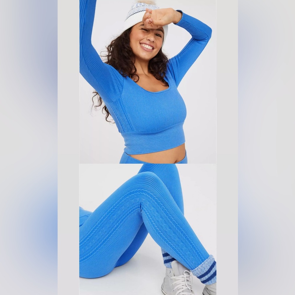 NWOT AERIE Seamless Cable Set